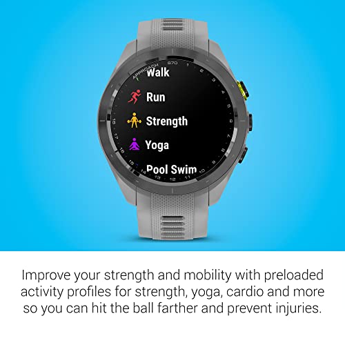 Garmin Approach S70 Premium GPS Golf Watch Powder Gray