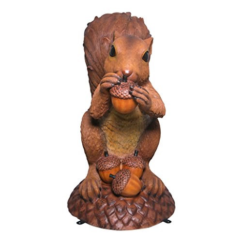 Design Toscano Wirral The Enormous Squirrel Statue Full Color