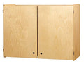 Jonti-Craft Lockable Wall Cabinet Yellow