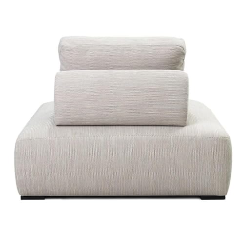 Kosas Home Classic Nico Outdoor Lounge Chair Light Gray