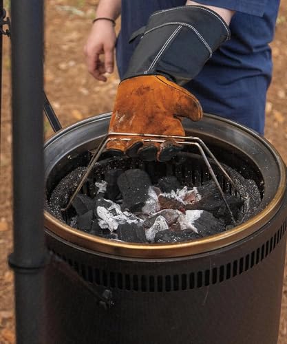 Certified Brands Burch Barrel Son of a Burch Portable Tripod Grill with Charcoal 20lbs