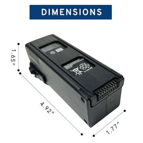 MaximalPower 15.4V 5000mAh Battery & Triple Slot Charger for DJI Mavic 3 Series