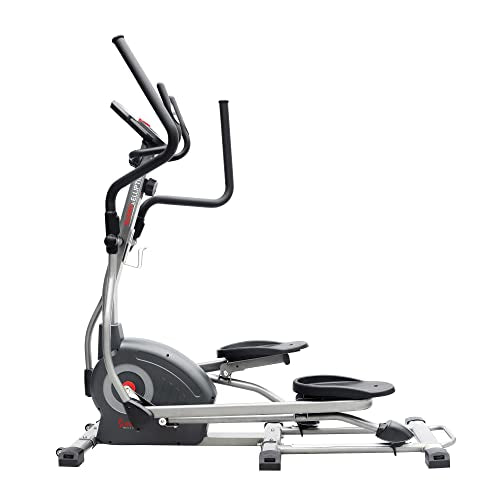 Sunny Health & Fitness Elite Smart Elliptical Cross Trainer Gray