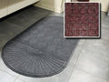 FloorGuard Heavy Duty All Purpose Entrance Mat Diamond 6' x 21' Burgundy