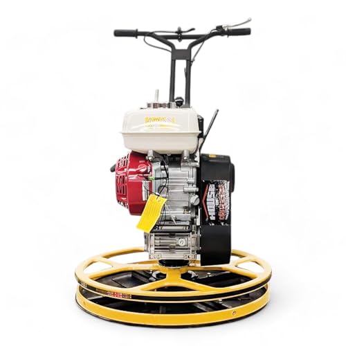HOUSE OF CONTRACTORS HOC PMES60 Pro Power Trowel Edger Black + Yellow