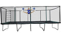 Galactic Xtreme Rectangle Gymnastics Trampoline with Net Green 10x23