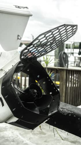 PropGuard 16-Inch Propeller Guard for Boating Safety Black