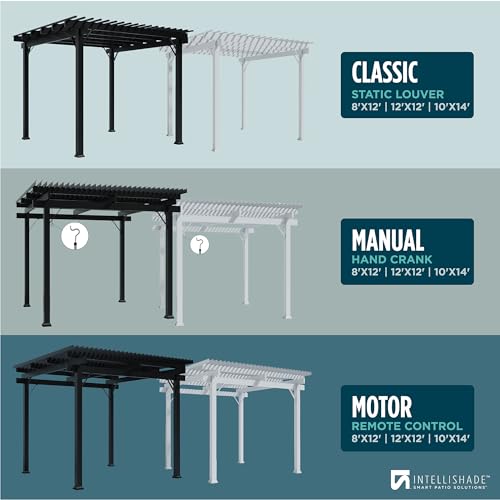 M-D Building Products Classic Pergola Kit 8'x12' White