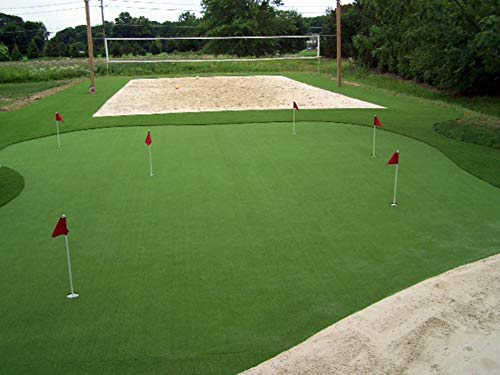 Artificial Grass Wholesalers 15' Golf Putting Green Artificial Turf Mat Roll Green