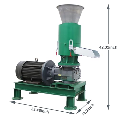 TECHTONGDA Wood Pellet Machine Press Pelletizer Green