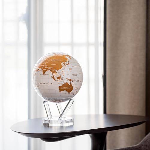 MOVA Globe Metallic White and Gold 6