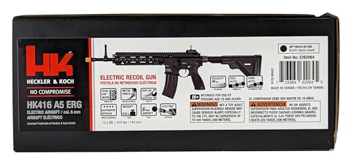 Umarex Heckler & Koch HK 416 A5 ERG AEG 6mm Airsoft Rifle BB Gun Black