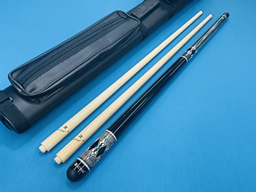 Generic Adam Carom Cue Gifu with 2 Shafts & Case for 3 Cushion Billiards