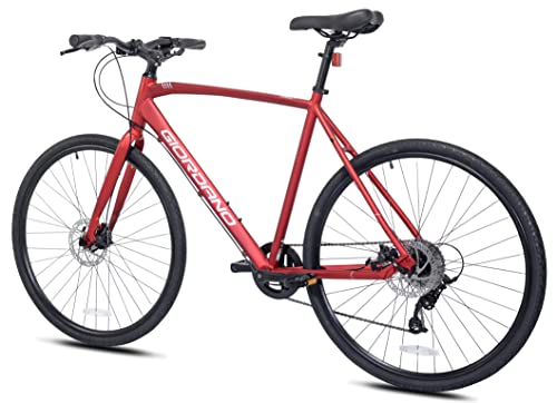 Giordano H2 Men's Hybrid Bicycle Red