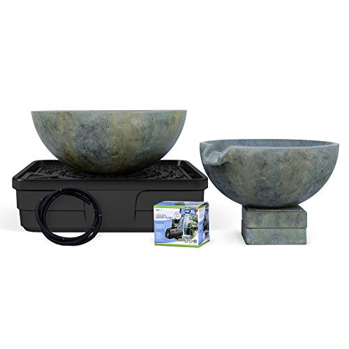Aquascape Spillway Bowl and Basin Fountain Kit Patina