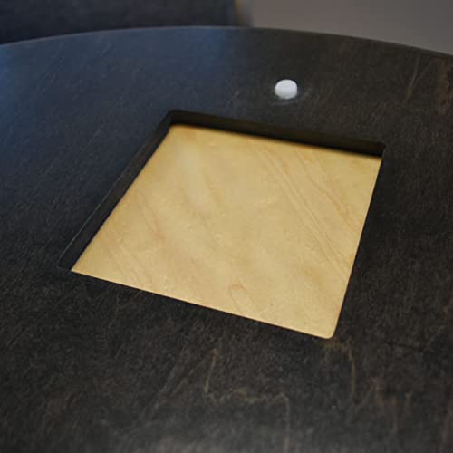 Crokinole Canada Tournament Style Crokinole Board Game Kit Gray and Brown