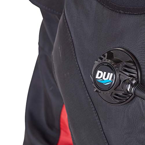 DUI Yukon II Men's Scuba Diving Drysuit Black Large-Tall