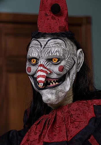 Seasonal Visions Clowns Tug of War Animated Prop Red