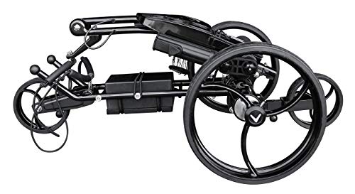 Callaway Traverse Electric Push Cart Remote Control Golf Push Cart Black