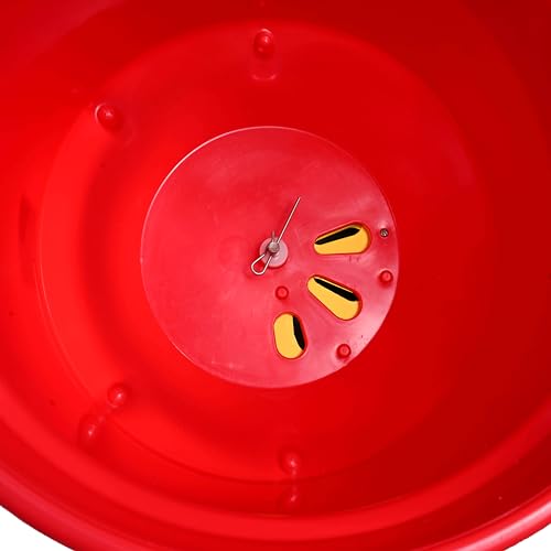 EarthWay Stainless Steel Broadcast Spreader 50 LB Red
