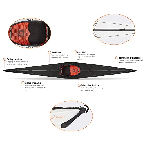 Oru Kayak Foldable Kayak Coast XT Black