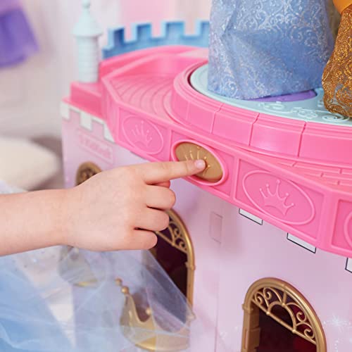 KidKraft Disney Princess Dance & Dream Wooden Dollhouse Pink