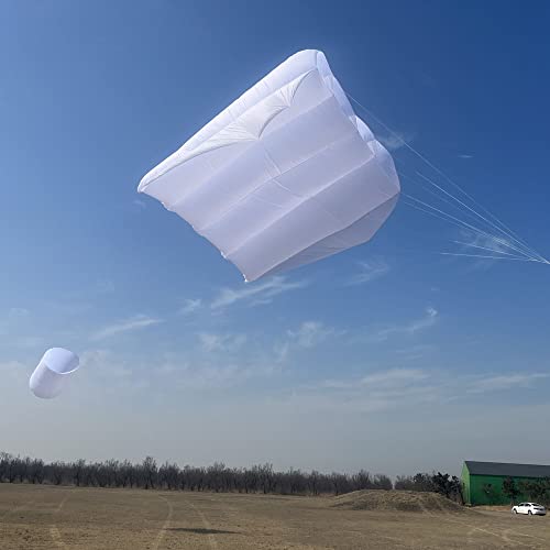 Yingfeida HFLY Large Soft Inflatable Nylon Pilot Kite White
