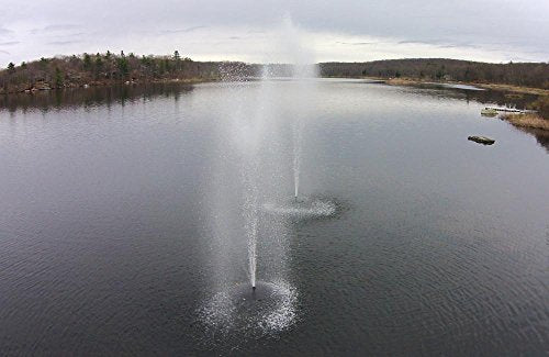 Fawn Lake Fountains FLF Pro-1000 Pond Fountain with 1 HP Pump and 7 Display Patterns