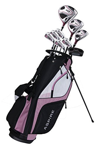 Aspire Ladies XD1 Golf Clubs Set Pink