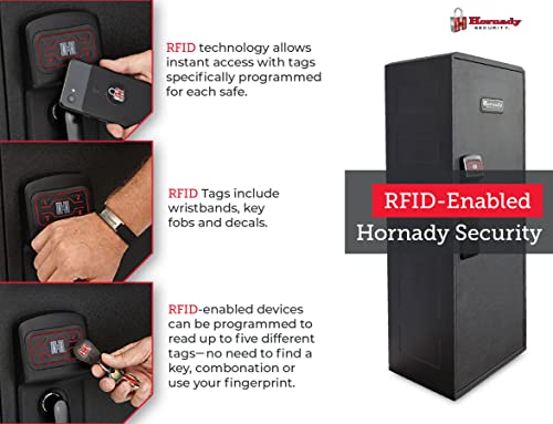 Hornady Rapid Safe Ready Vault with WiFi Matte Black