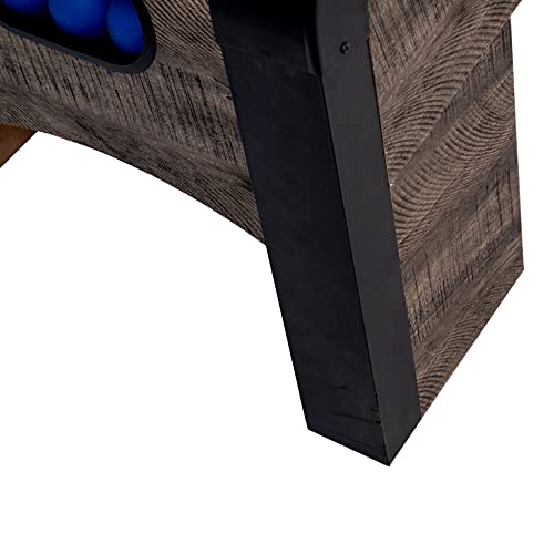 American Legend 9’ Arcade Speedball Game Black - Engineered Wood, Realistic Play, Auto Ball Return, 4 Balls Included