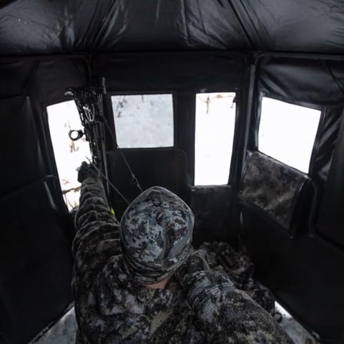 Hawk Hunting Warrior Camo Ground Panel Blind 72" L x 78" T