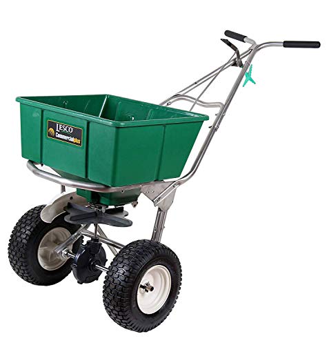 Lesco High Wheel Fertilizer Spreader with Manual Deflector Pack of 4