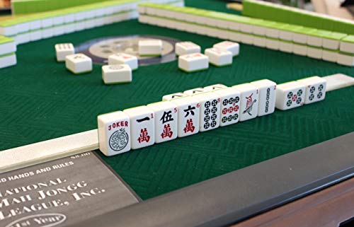 usamjtable American Mahjong Automatic Table/Dining Table with 4 Drawers & Tabletop Cover