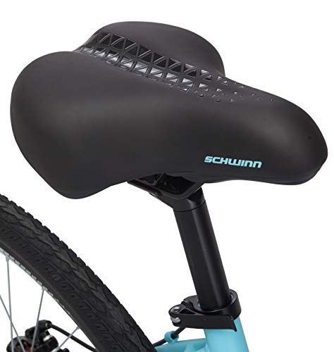 Schwinn GTX 2.0 Comfort Adult Hybrid Bike Light Blue