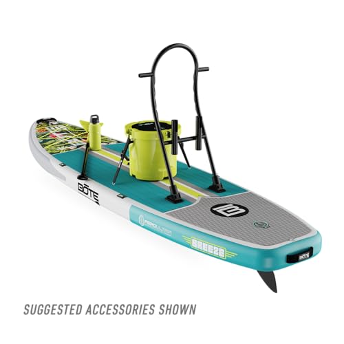 BOTE 11' FT 6" Breeze Aero Inflatable Stand Up Paddle Board Native Floral Cuda