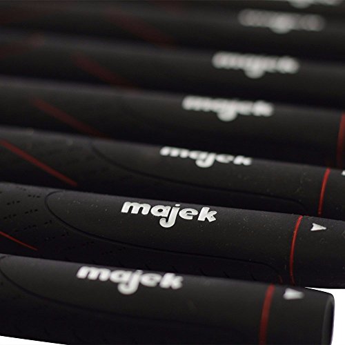 Majek Grips Tour Pro Black Midsize Golf Grips