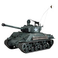 HOOBEN M4A3E8 Fury Sherman RC Tank Model RTR Assembled Green Version 6620F