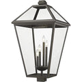 Z-Lite Talbot Outdoor Post 4-Light Oil Rubbed Bronze