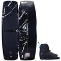 Hyperlite Cryptic Mens Wakeboard 134 W/Session Bindings Black 134cm/(4-8)