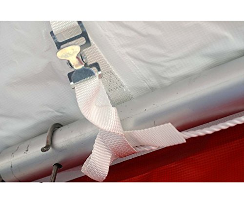TentandTable 20-Foot x 30-Foot Tent Top Red
