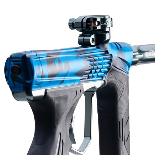 Dye DSR+ Icon Paintball Marker PGA Shattered Cyan