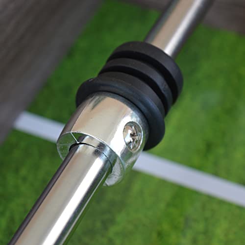 Hathaway Driftwood 56-in Premium Competition Foosball Table Driftwood/Green
