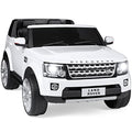 Best Choice Products 12V Land Rover Ride-On Car Toy with Remote & MP3 - White