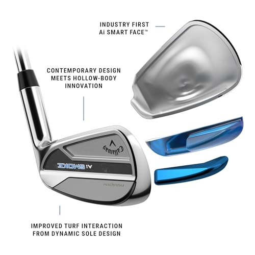 Callaway Paradym AI Smoke Iron Set Right Hand 6-PW Steel Regular Chrome
