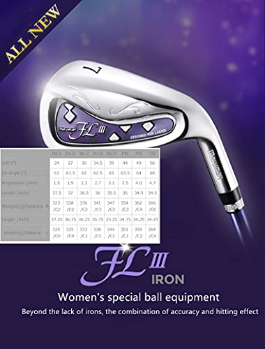 AOCOCO Ladies Beginner Golf Clubs Full Carbon Set