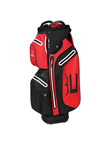 Cobra UltraDry Pro Cart Bag Black-High Risk Red