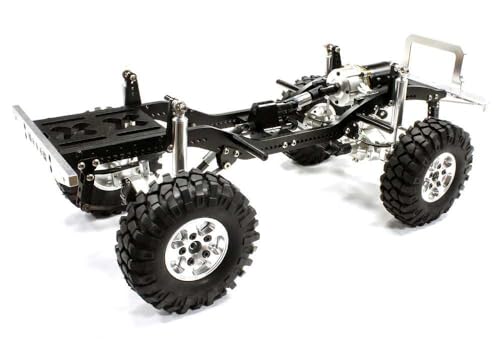 Integy RC Model V2 CNC-Machined Aluminum 1/10 Type D90 Roller 4WD Off-Road Scale Crawler ARTR