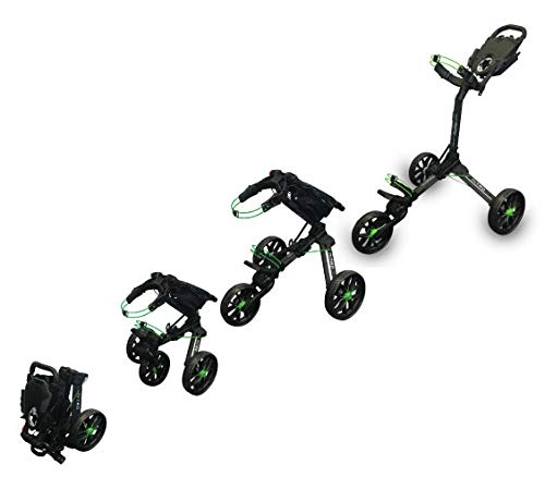 Bag Boy Nitron 3 Wheel Golf Push Cart Graphite/Black