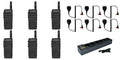 SR-Moto SL300-V-SC-2 VHF Digital DMR Radio with E346 Headset and M4013 Microphone